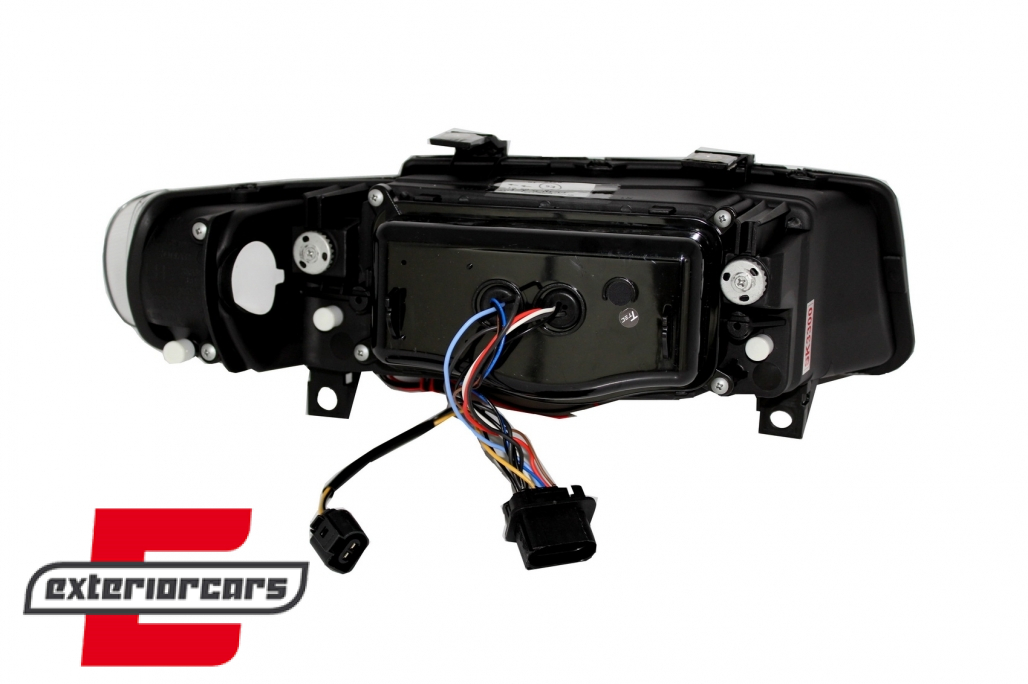 Prednja svjetla Angel Eyes (crna) / Seat Leon Toledo (1999-2004) - Slika 5