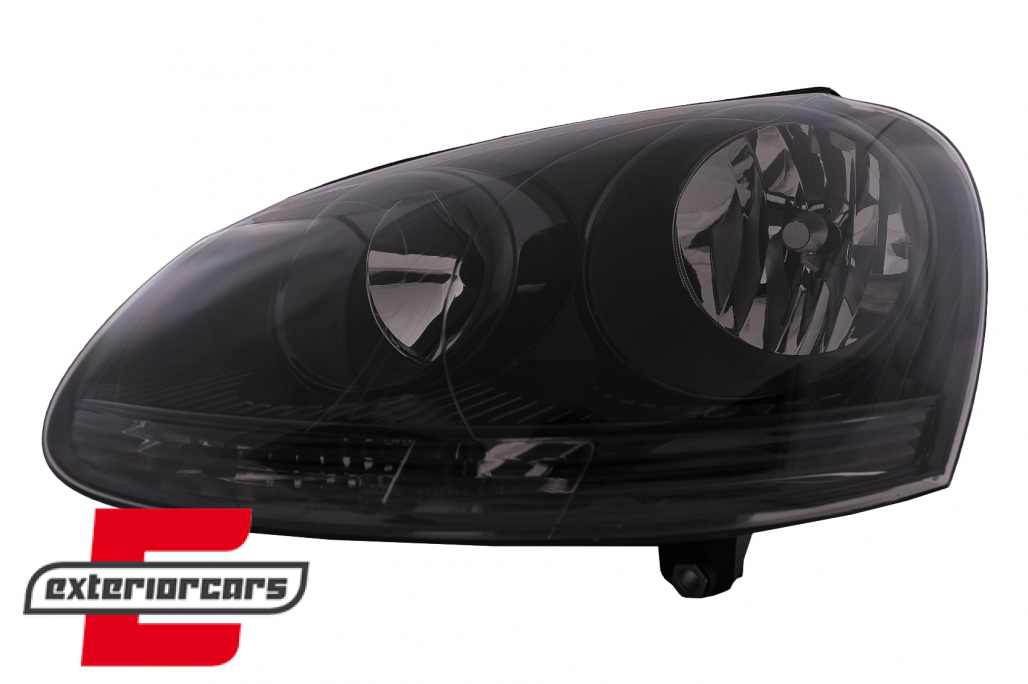 Prednja svjetla (crna) / Volkswagen Golf 5 | Jetta (2003-2010) - Slika 2