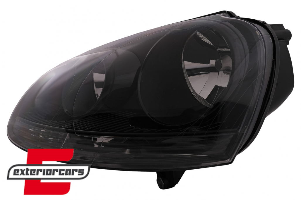 Prednja svjetla (crna) / Volkswagen Golf 5 | Jetta (2003-2010) - Slika 4
