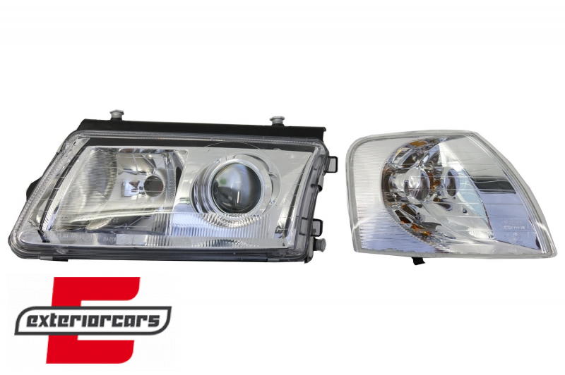 Prednja svjetla (chrome) / Volkswagen Passat B5 3B (11.1996-08.2000) - Slika 2