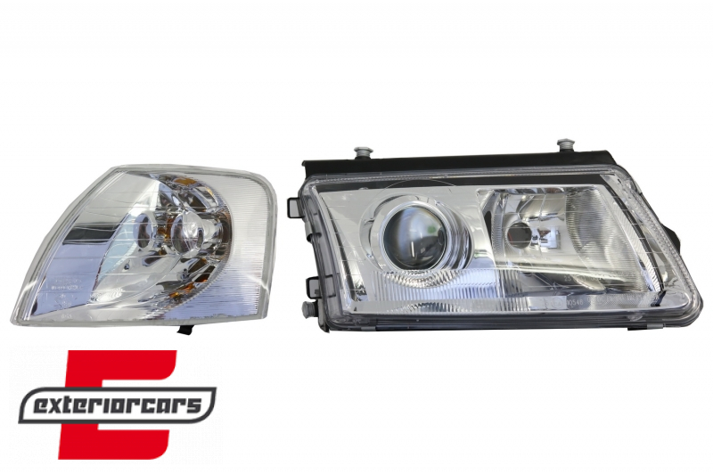 Prednja svjetla (chrome) / Volkswagen Passat B5 3B (11.1996-08.2000) - Slika 3
