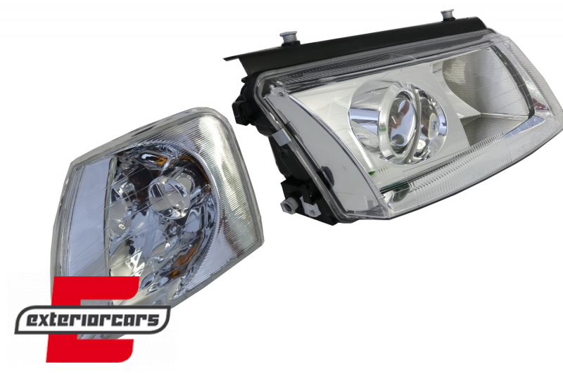 Prednja svjetla (chrome) / Volkswagen Passat B5 3B (11.1996-08.2000) - Slika 4
