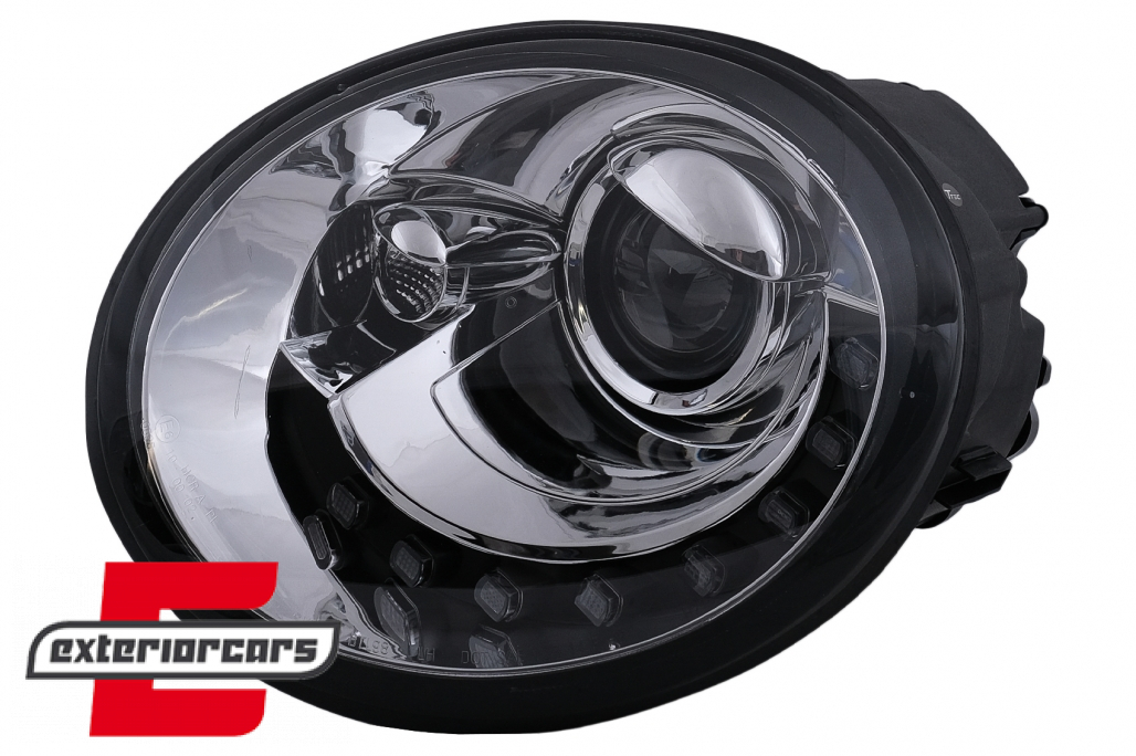 Prednja svjetla LED DayLight (chrome) / Volkswagen New Beetle (10.1998-05.2005) - Slika 2