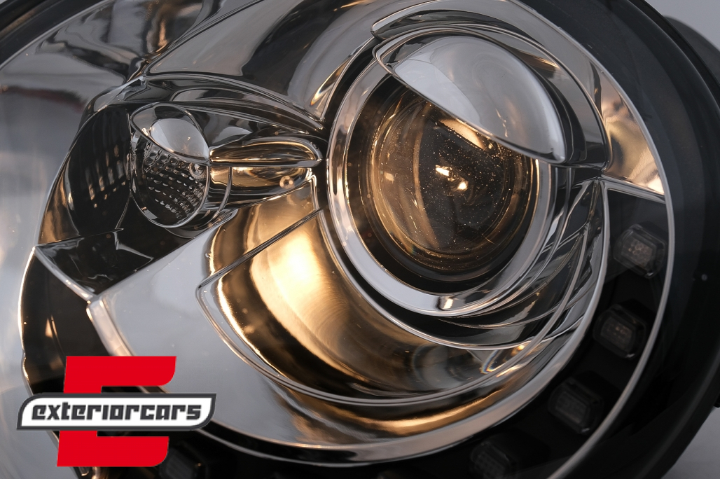 Prednja svjetla LED DayLight (chrome) / Volkswagen New Beetle (10.1998-05.2005) - Slika 11