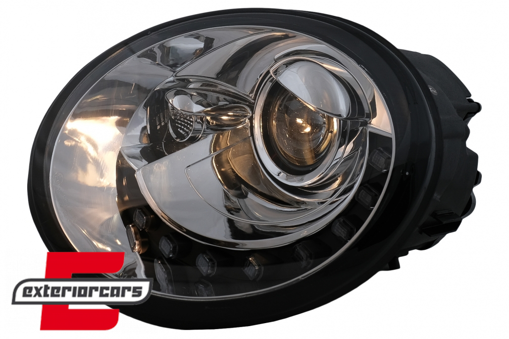 Prednja svjetla LED DayLight (chrome) / Volkswagen New Beetle (10.1998-05.2005) - Slika 9