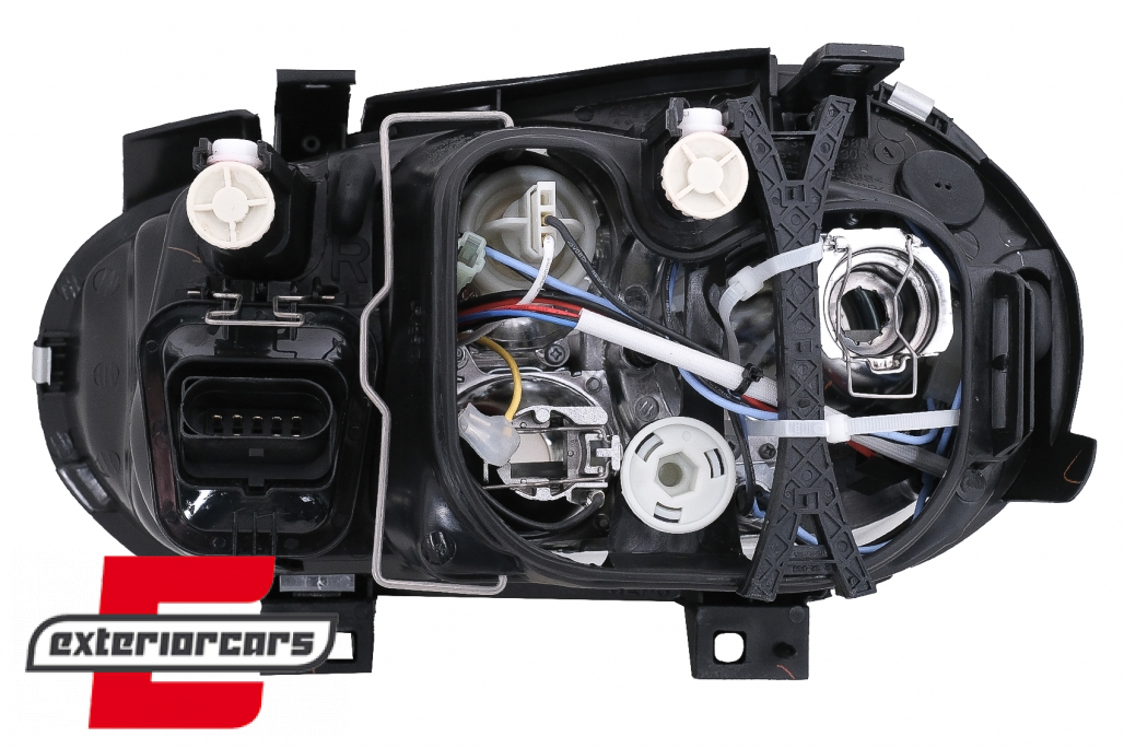 Prednja svjetla Angel Eyes (chrome) / VW Golf 4 (1997-2005) - Slika 7
