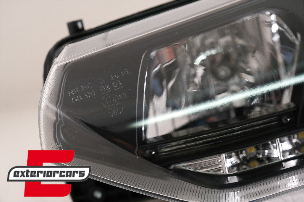 Prednja svjetla LED DayLight (crna) / Alfa Romeo 156 (1997-2003) - Slika 13