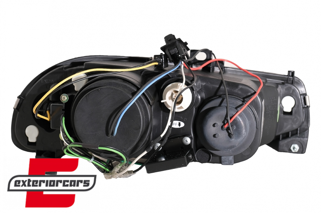 Prednja svjetla LED DayLight (crna) / Alfa Romeo 156 (1997-2003) - Slika 14