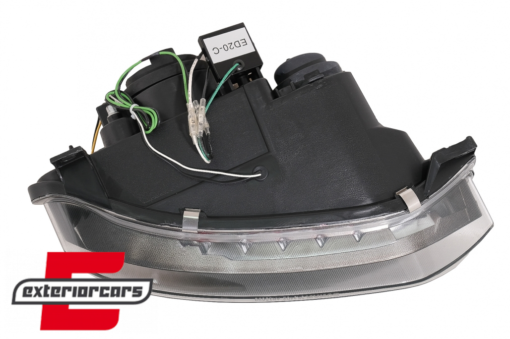 Prednja svjetla LED DayLight (crna) / Alfa Romeo 156 (1997-2003) - Slika 16