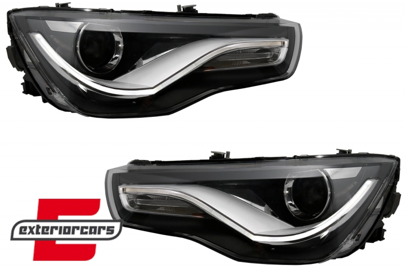 Prednja svjetla Xenon look (crna) / Audi A1 8X (2010-2014) - Slika 5