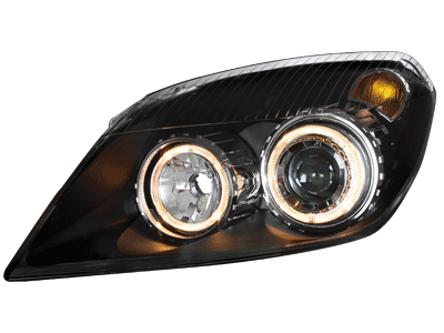 Prednja svjetla Angel Eyes (crna) / Opel Astra H (2004-2010) - Slika 17