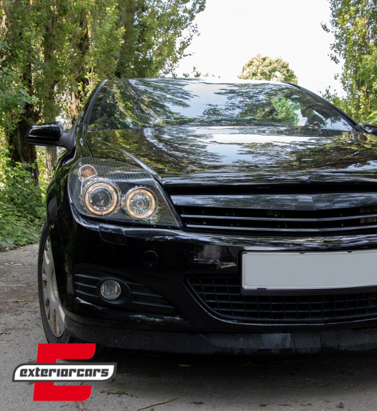 Prednja svjetla Angel Eyes (crna) / Opel Astra H (2004-2010) - Slika 20