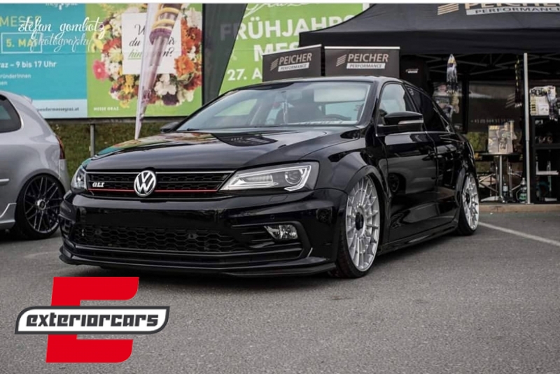 Prednja svjetla LED DRL SEQ žmigavci Bi-Xenon look (crna) / VW Jetta Mk6 VI (2011-2018) - Slika 23