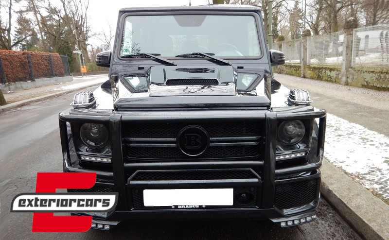 BullBar G63 G65 AMG B-dizajn (crna) / Mercedes G-klasa W463 (1989-2018) - Slika 12