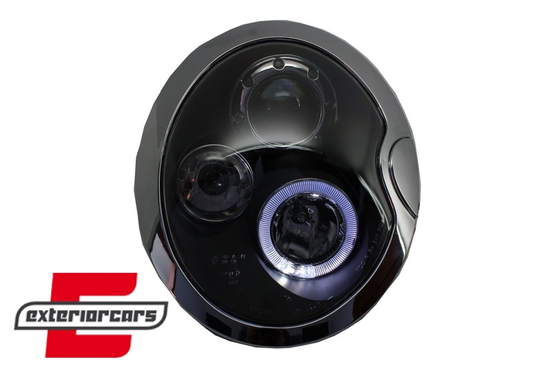 Prednja svjetla Angel Eyes (crna) / Mini Cooper R50 R52 R53 (2001-2008) - Slika 11