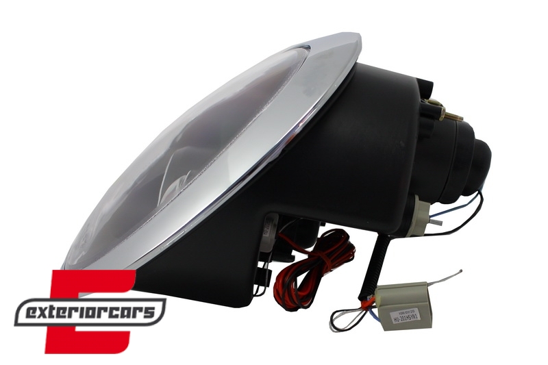Prednja svjetla Angel Eyes (crna) / Mini Cooper R50 R52 R53 (2001-2008) - Slika 13
