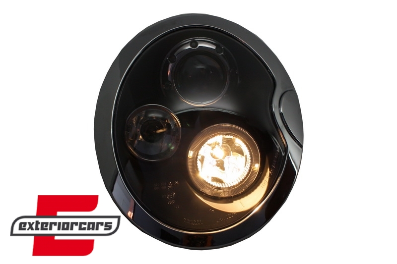 Prednja svjetla Angel Eyes (crna) / Mini Cooper R50 R52 R53 (2001-2008) - Slika 8