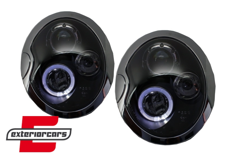 Prednja svjetla Angel Eyes (crna) / Mini Cooper R50 R52 R53 (2001-2008) - Slika 10