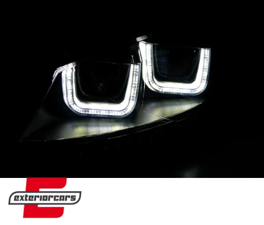 Prednja svjetla U-LED žmigavci (crna) / VW Polo 6R (03.2009-03.2014) - Slika 5