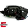Prednja svjetla LED DayLight (crna) / Audi TT (1999-2006) - Slika 3