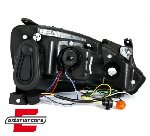 Prednja svjetla LED DayLight (chrome) / Opel Corsa C (2000-2006) - Slika 4