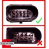 Prednja svjetla LED DayLight (crna) / Audi TT (1999-2006) - Slika 5
