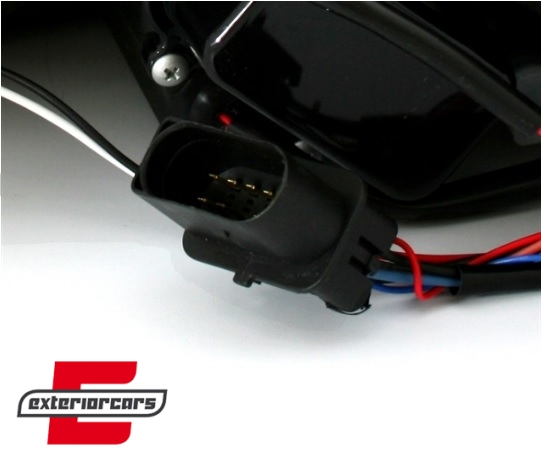Prednja svjetla LED DayLight (crna) / Audi TT (1999-2006) - Slika 4