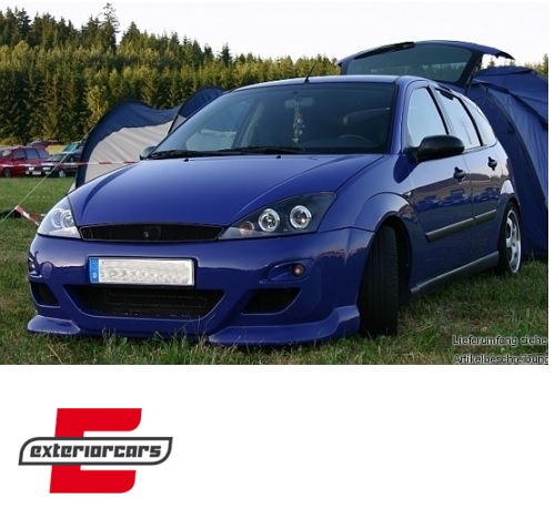 Prednja svjetla Angel Eyes (crna) / Ford Focus (1998-10.2001) - Slika 6