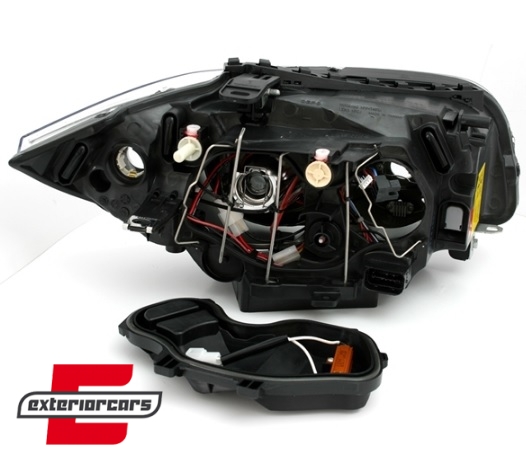 Prednja svjetla Angel Eyes (siva) / BMW serija 1 E81 E82 E87 E88 (2004-2011) - Slika 4