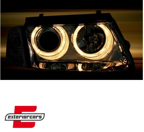 Prednja svjetla Angel Eyes (chrome) / Volkswagen Passat B5 3B (11.1996-08.2000) - Slika 4