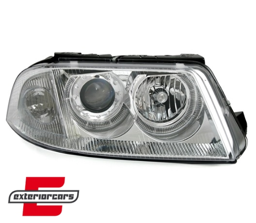 Prednja svjetla Angel Eyes (chrome) / Volkswagen Passat B5 3BG (09.2000-03.2005) - Slika 3