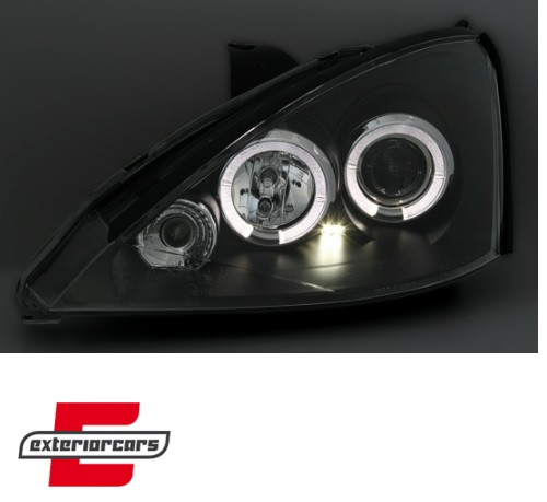 Prednja svjetla Angel Eyes (chrome) / Ford Focus (1998-10.2001) - Slika 3