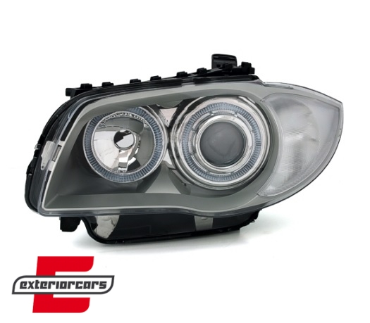 Prednja svjetla Angel Eyes (chrome) / BMW serije 1 E81 E82 E87 E88 (2004-2011) - Slika 2
