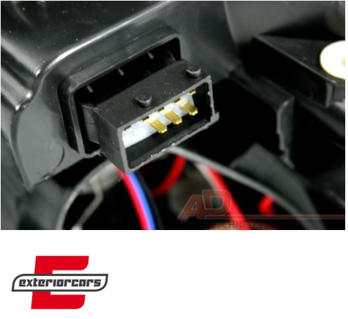 Prednja svjetla Angel Eyes (crna) / Opel Vectra C Signum (2002-2005) - Slika 5