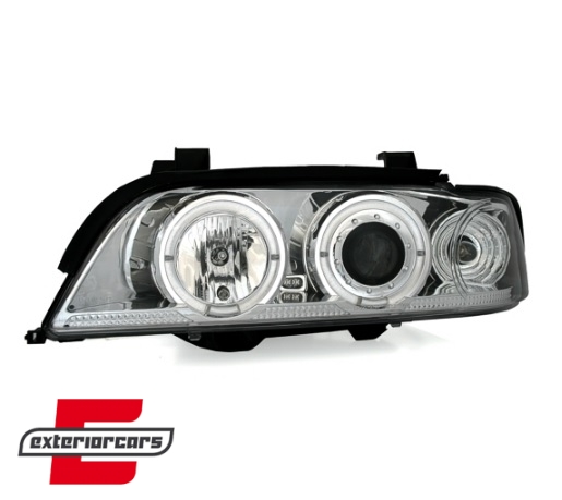 Prednja svjetla Angel Eyes (chrome) / BMW serije 5 E39 (09.1995-06.2003) - Slika 2