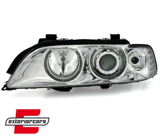 Prednja svjetla Angel Eyes (chrome) / BMW serije 5 E39 (09.1995-06.2003) - Slika 2