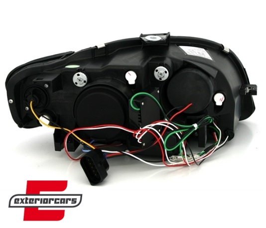 Prednja svjetla LED TubeLights (chrome) / Audi A4 B7 (2004-2008) - Slika 5