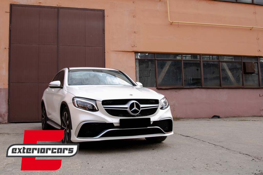 Prednji branik GLC63 AMG dizajn / Mercedes GLC X253 C253 SUV Coupe (2015-2019) - Slika 7