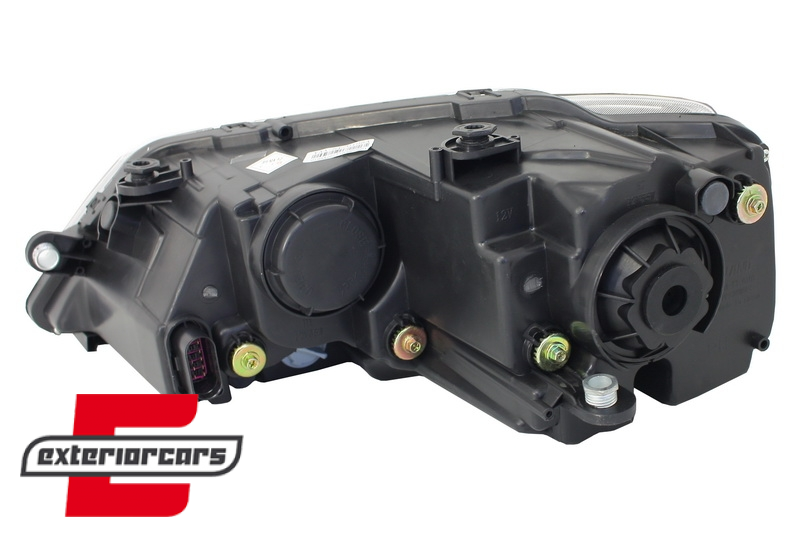 Prednja svjetla LED DRL SEQ žmigavci Bi-Xenon look (crna) / VW Jetta Mk6 VI (2011-2018) - Slika 13
