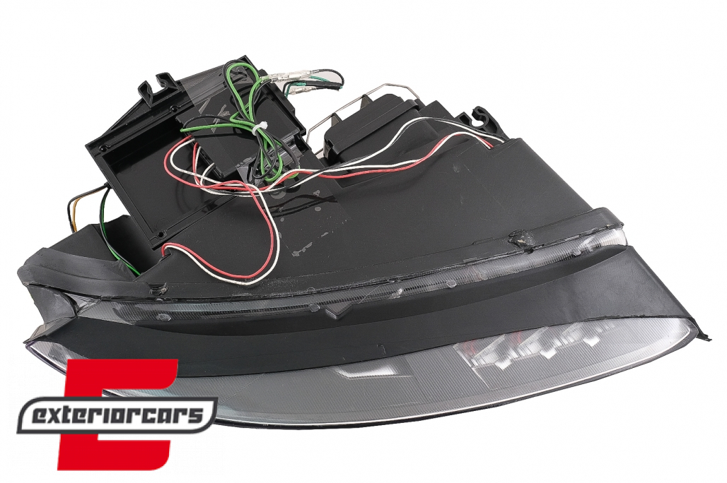 Prednja svjetla LED TubeLights dizajn (crna) / Audi A4 B6 (2000-2004) - Slika 20