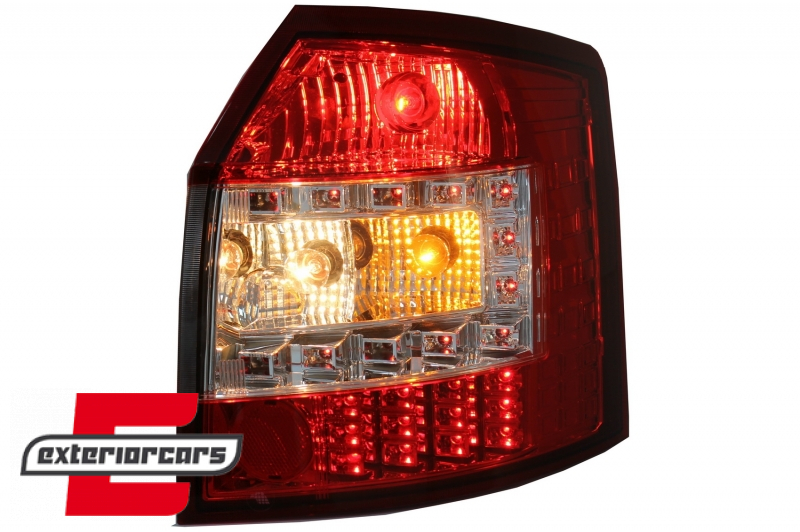 LED stražnja svjetla (crvena/kristal) / Audi A4 B6 (2000-2004) karavan - Slika 7