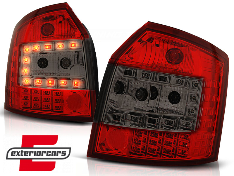 LED stražnja svjetla (crvena/smoke) / Audi A4 B6 (2000-2004) karavan - Slika 2