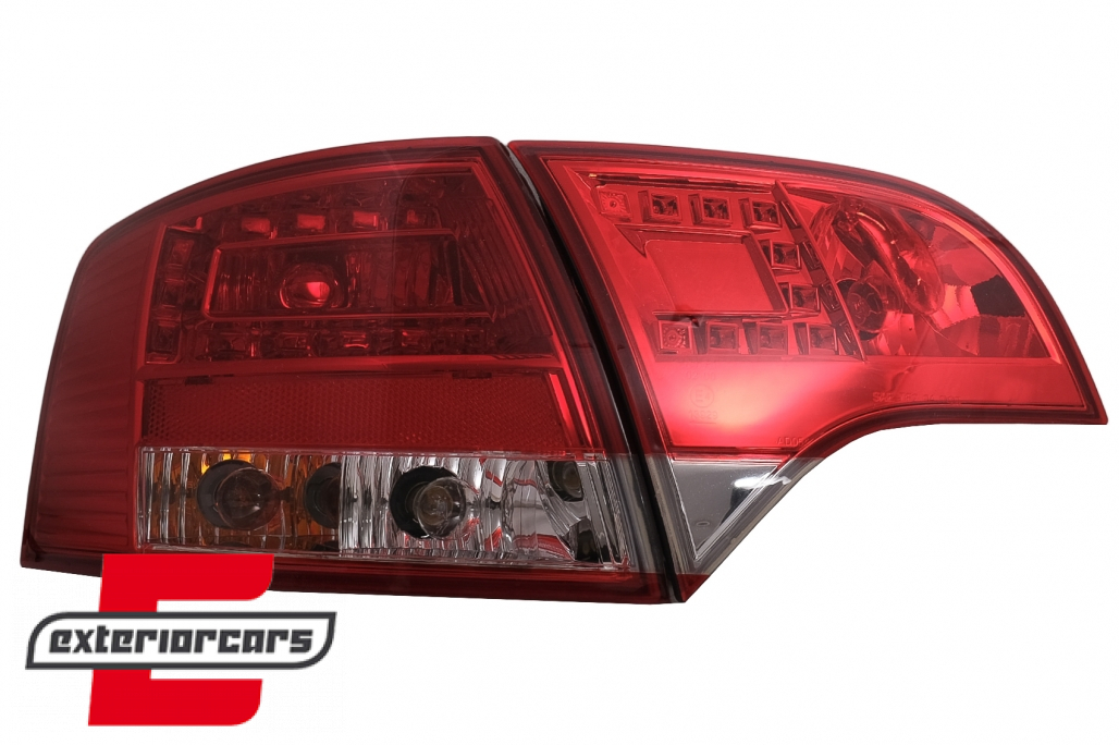 LED stražnja svjetla (crvena/kristal) / Audi A4 B7 (2004-2008) karavan - Slika 11