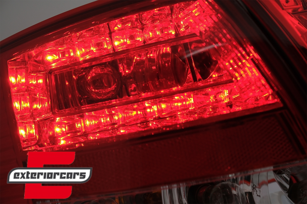 LED stražnja svjetla (crvena/kristal) / Audi A4 B7 (2004-2008) karavan - Slika 3