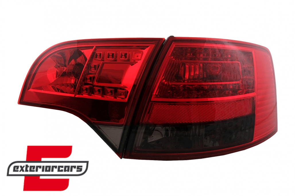 LED stražnja svjetla (crvena/smoke) / Audi A4 B7 (2004-2008) karavan - Slika 3