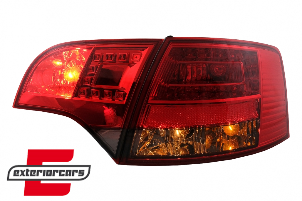 LED stražnja svjetla (crvena/smoke) / Audi A4 B7 (2004-2008) karavan - Slika 6