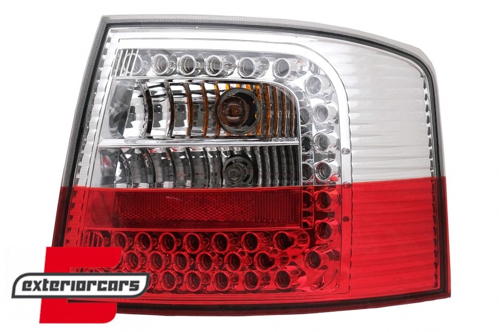 LED stražnja svjetla (crvena/kristal) / Audi A6 4B C5 karavan (1997-2004) - Slika 2