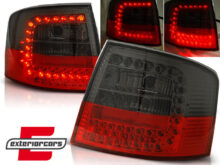 LED stražnja svjetla (crvena/smoke) / Audi A6 4B C5 karavan (1997-2004)