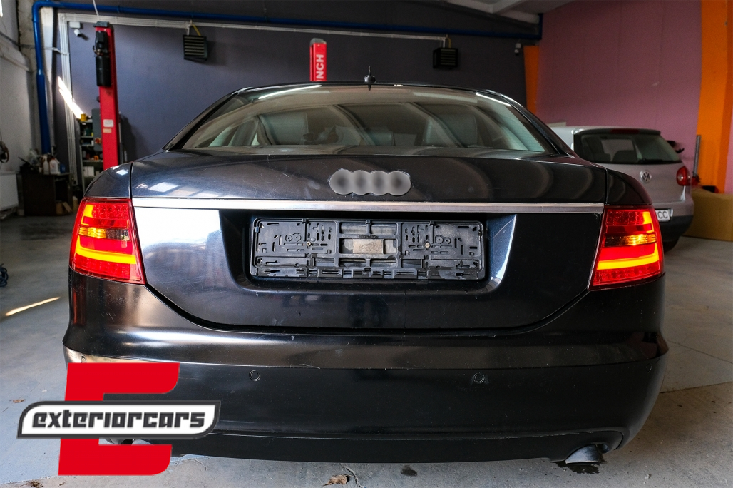 LED stražnja svjetla LedBar dizajn (crvena/smoke) / Audi A6 C6 4F limuzina (2004-07.2008) - Slika 31