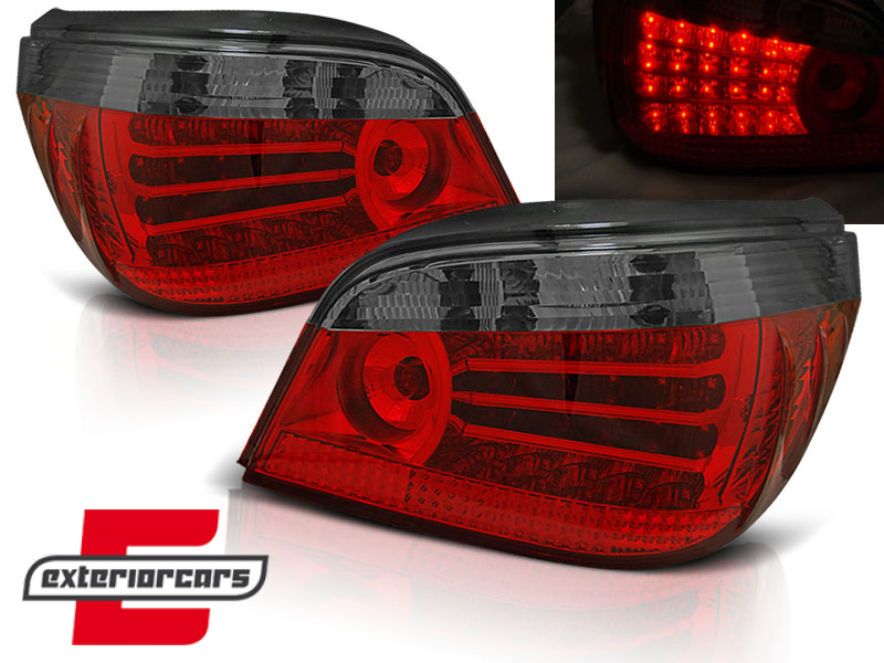 LED stražnja svjetla (crvena/smoke) / BMW serije 5 E60 (2003-03.2007) limuzina